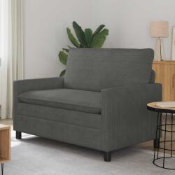 vidaXL Canapea Gri închis 126 x 81 x 87, 5 cm Tesatura GartenMobel Dekor (42028814) Canapea