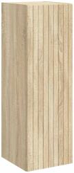 vidaXL Dulap Bathroom Montat pe Perete Stejar Sonoma 33 x 34, 5 x 60 cm GartenMobel Dekor (890664)