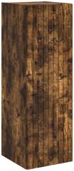vidaXL Dulap Bathroom Montat pe Perete Stejar fumuriu GartenMobel Dekor (890667)