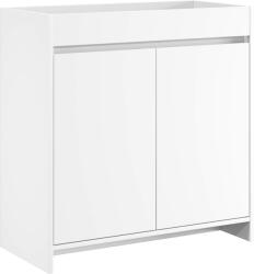 vidaXL Dulap sub chiuveta pentru baie Alb 78, 5 x 37, 5 x 81 cm GartenMobel Dekor (890784)