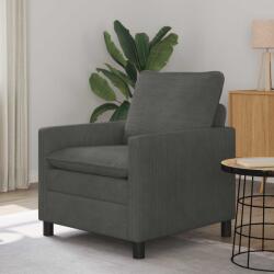 vidaXL Canapea Gri închis 76 x 81 x 87, 5 cm Tesatura GartenMobel Dekor (42028772) Canapea