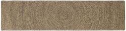 vidaXL Covoare de zona Natural si Negru 60 x 200 cm Iuta GartenMobel Dekor (42010614) Covor