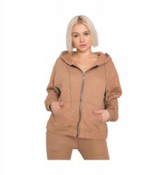 Basic Feel Good Női Steppelt Pamut Alkalmi Pulóver Pamut Camel S/m (2016103119202)