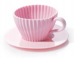 Gadget Master Muffin Formák Csészék 4 Db-os Tapadásmentes Muffin Rózsaszín (5903181040559)