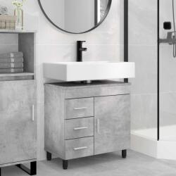 vidaXL Unitate Vanity pentru Baie Gri Beton 60 x 35 x 60 cm GartenMobel Dekor (889378)