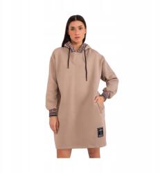 RELEVANCE Ruha Női Sötét Bézs Sima Casual Alkalmi L/XL (2016103484522)