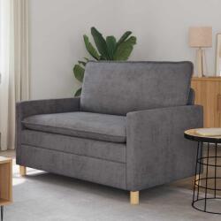 vidaXL Canapea Gri închis 126 x 81 x 87, 5 cm Poliester GartenMobel Dekor (42028821) Canapea