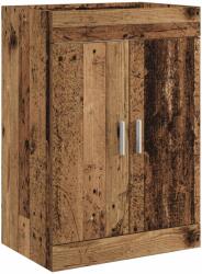vidaXL Dulap sub chiuveta pentru baie Lemn vechi 56 x 37, 5 x 81 cm GartenMobel Dekor (890686)