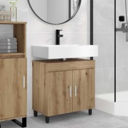 vidaXL Unitate Vanity pentru Baie Stejar Artizanal 60 x 35 x 60 cm GartenMobel Dekor (889404)