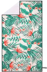 Sersimo Prosop din microfibra 180x100 cm, uscare rapida, cu husa, model floral (ACT-0197) Prosop