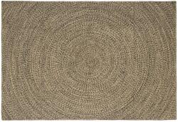 vidaXL Covoare de zona Natural si Negru 160 x 230 cm Iuta GartenMobel Dekor (42010628) Covor