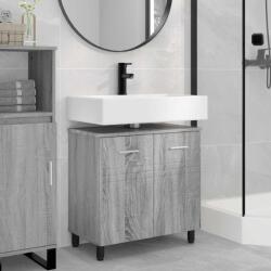 vidaXL Unitate Vanity pentru Baie Sonoma gri 60 x 35 x 60 cm GartenMobel Dekor (889411)