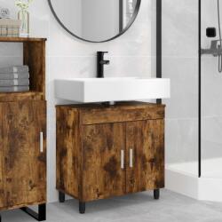 vidaXL Unitate Vanity pentru Baie Stejar fumuriu 60 x 35 x 60 cm GartenMobel Dekor (889400)