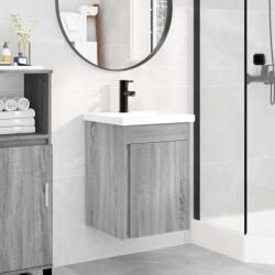 vidaXL Unitate de baie cu robinet Sonoma gri 42 x 40 x 74, 5 cm GartenMobel Dekor (889534)