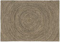 vidaXL Covoare de zona Natural si Negru 120 x 170 cm Iuta GartenMobel Dekor (42010625) Covor