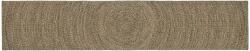 vidaXL Covoare de zona Natural si Negru 80 x 400 cm Iuta GartenMobel Dekor (42010622) Covor