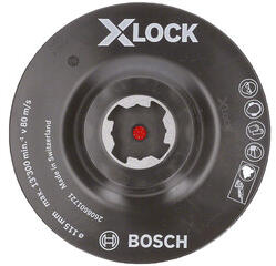 Bosch X-LOCK 115mm Hook taler cauciuc pentru disc fiber (2608601721)