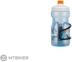 CTM Kaito cumisüveg kosárral, 0, 4 l, kék
