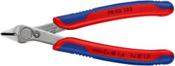 KNIPEX Cleste sfic electronisti Knipex Super Knips ESD cu tais fara tesire cap slefuit si maner multicomponent 125 mmKnips® (7803125SB) Cleste