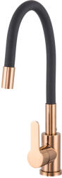 Gamma Flex 2000 Mosogató Álló Design Csaptelep - Rugalmas, Rosé Arany (BFX-2000RGD) - rent-xgranit
