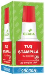 Ecada Tus stampila 30 ml Rosu ECADA (99030R)