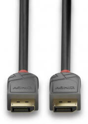 Lindy Cablu Lindy 0.5m DisplayPort 1.4 Anthra (36480)