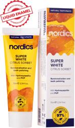 Nordics Super White természetes remineralizáló hidroxiapatittal, 75 ml