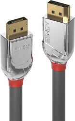 Lindy Cablu video LINDY Cromo, DisplayPort Male - DisplayPort Male, v1.4, 1m, gri-argintiu (36301)