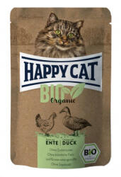 Happy Cat Bio Organic alutasakos eledel - csirkével és kacsával 85 g - origopet