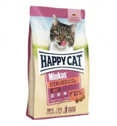 Happy Cat Minkas Sterilised Salmon - szárazeledel lazaccal macskák számára 4 kg - origopet