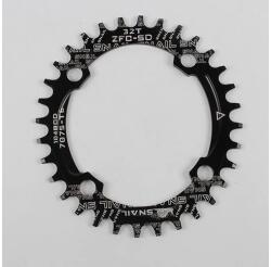Spyral Speed ovális első MTB lánckerék 32T, 4x104 mm, 1x9-12s, narrow-wide, alumínium, fekete