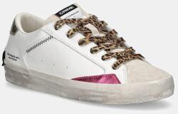 Crime London bőr sportcipő DISTRESSED - fehér Női 37 - answear - 52 990 Ft