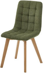 Artium Zöld szövet étkezőszék - modern kárpitozott szék CT-291 GRN2 (artCT-291-GRN2)