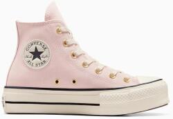 Converse velúr teniszcipő Chuck Taylor All Star Lift - rózsaszín Női 39