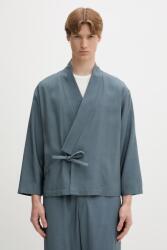Kenzo férfi blézer gyapjú hozzáadásával - kék M