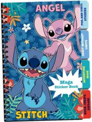 Luna Luna: Mega caiet cu autocolante Disney Stitch (000564653)