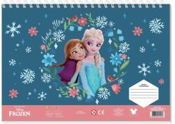 Luna Luna: caiet creativ de schițe pentru colorat Frozen 2 cu autocolante și șablon (000565860)