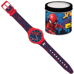 Luna Luna: ceas analog de mână cu imprimeu Spider-Man într-o cutie metalică de cadou (000508826)