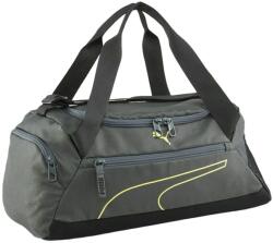 PUMA 40 cm hosszú, oldalzsebes sötétszürke utazótáska Puma (090332 02 s szürke)