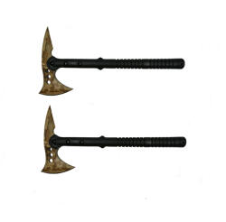 Depox Set doua topoare Survivor, Desert Camo, DEPOX®, 39 cm (0944)