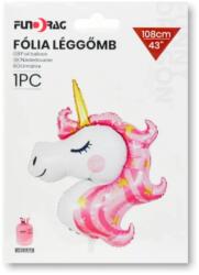  Fólia lufi unikornis fej alakú 108 cm 653888 (653888)