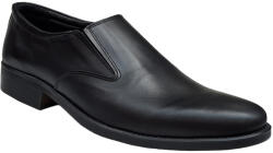 Ciucaleti S Pantofi barbati, eleganti, din piele naturala, cu elastic, Negru, ADY3NEL, marimea 45