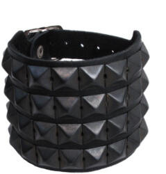 Black & Metal brățară Piramide 4 - BWZ-124