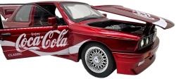 Jinlifang Bmw seria 3 M3 (E30) 1988 Coca Cola (replica) cu led-uri si sunete scala 1/241/43 (45194)