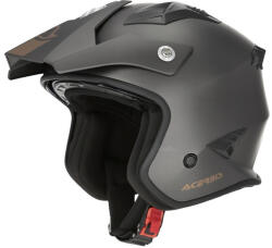 ACERBIS Aria Metallic Red Cască Moto Jet ECE 22.06 1200gr cu Sunvisor 25937.073 (25937.073)