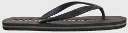 Funky Buddha Slapi Bărbați Flip Flops Negri FBM011-053-08-BLACK (FBM011-053-08-BLACK)