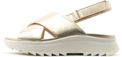 Clarks Dashlite Wish Sandale Din Piele Pentru Damă Aurii 26185882 (26185882)