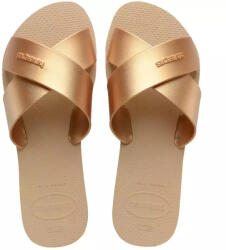 Havaianas Slides Aqua Metallic În Culoare Aurie 4148866-0570 (4148866-0570)