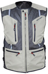 Nordcode Safety Vest II Bărbătesc Vestă de motocicletă Gri/Negru NOR000VES16 (NOR000VES16)