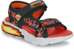 Skechers Sandale Copii Mega-splash Negre 402161L-BKRD (402161L-BKRD)